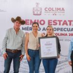 Indira Vizcaíno entregó el Premio Estatal al Mérito Agropecuario 2024