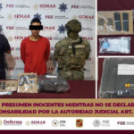 Detiene a un masculino en Coquimatlán por delitos relacionados con arma y sustancias ilícitas 