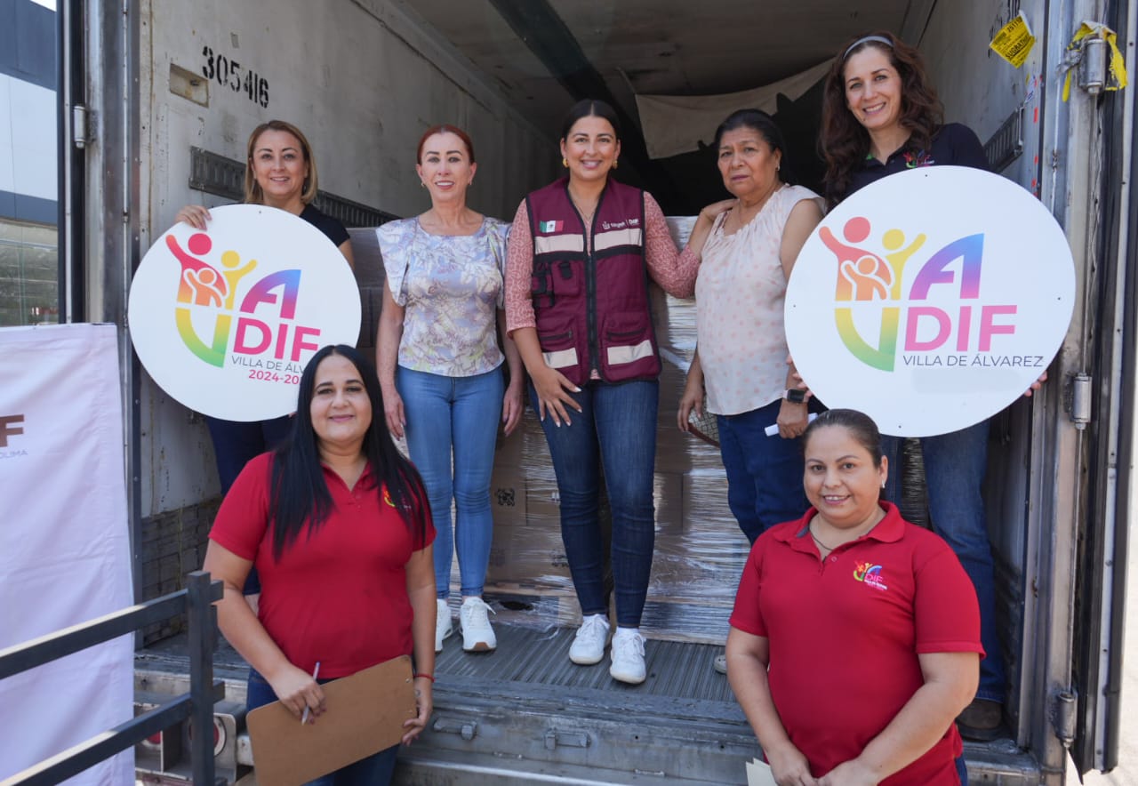 Entregan gobiernos de VdeA, estatal y federal más de 10 mil lts de leche