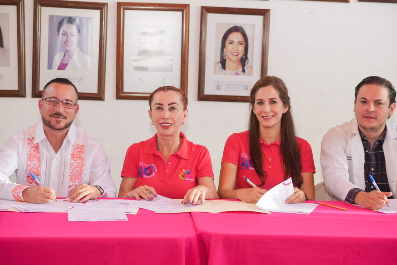 Firma Tey convenios para brindar apoyos sociales a villalvarenses