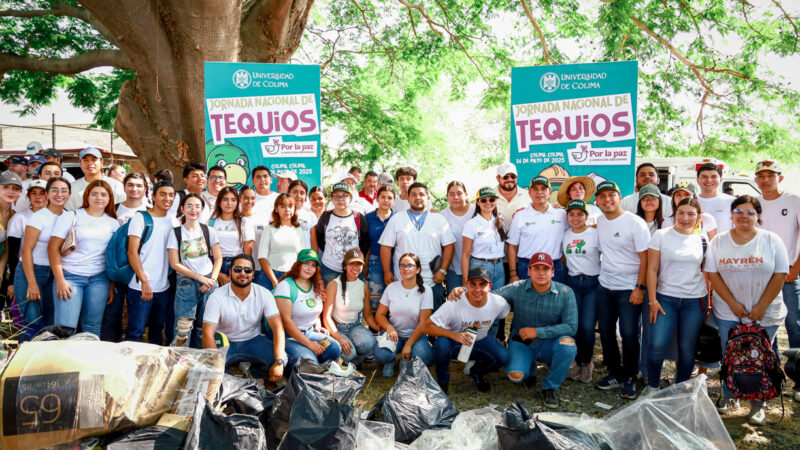 Se suma UdeC a Jornada Nacional de Tequios por la Paz y contra las Adicciones